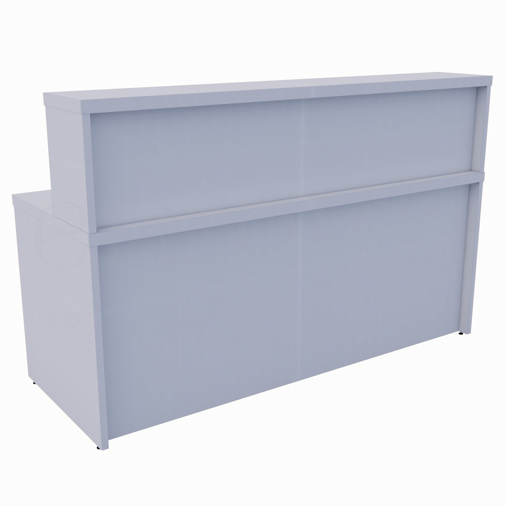 Cristal Balcao de Atendimento Reto Tampo 30mm