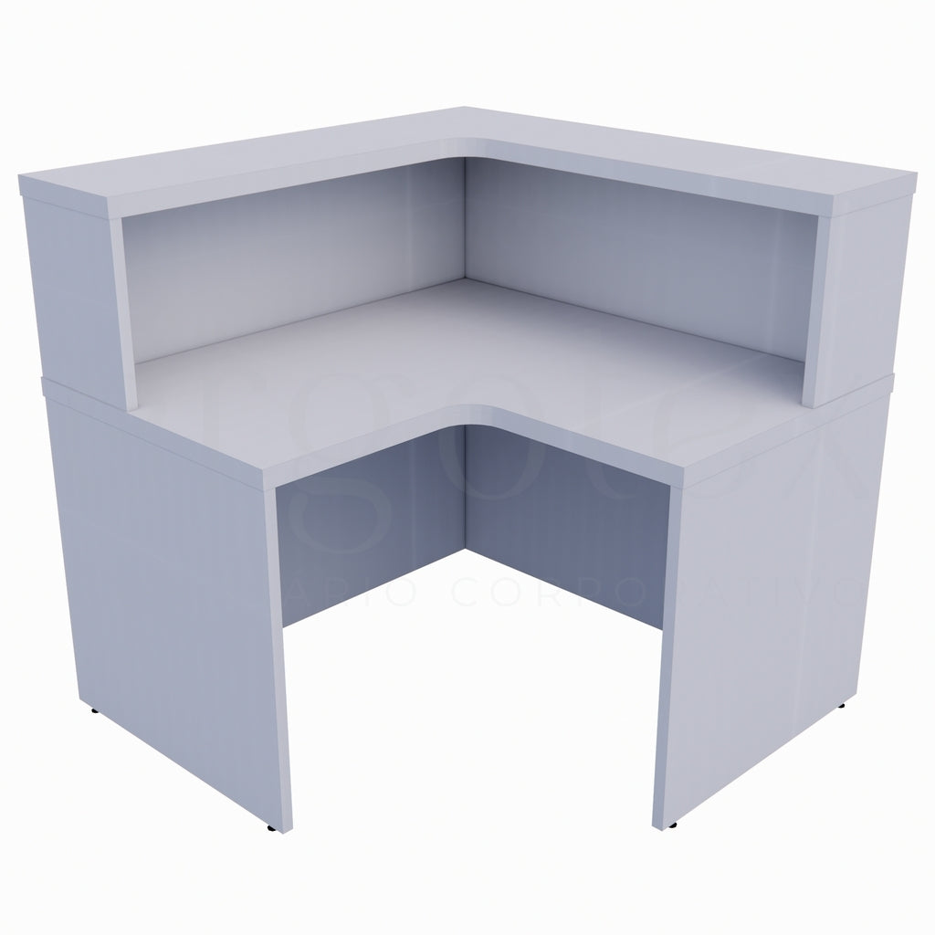 140 Balcao de Atendimento em L Tampo 40mm