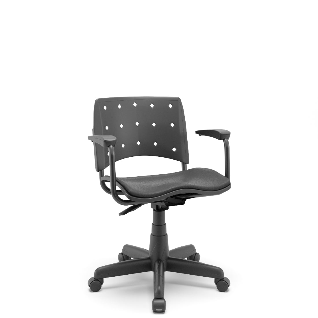 Cadeira-Giratória-Secretária-Ergoplax-Estofada