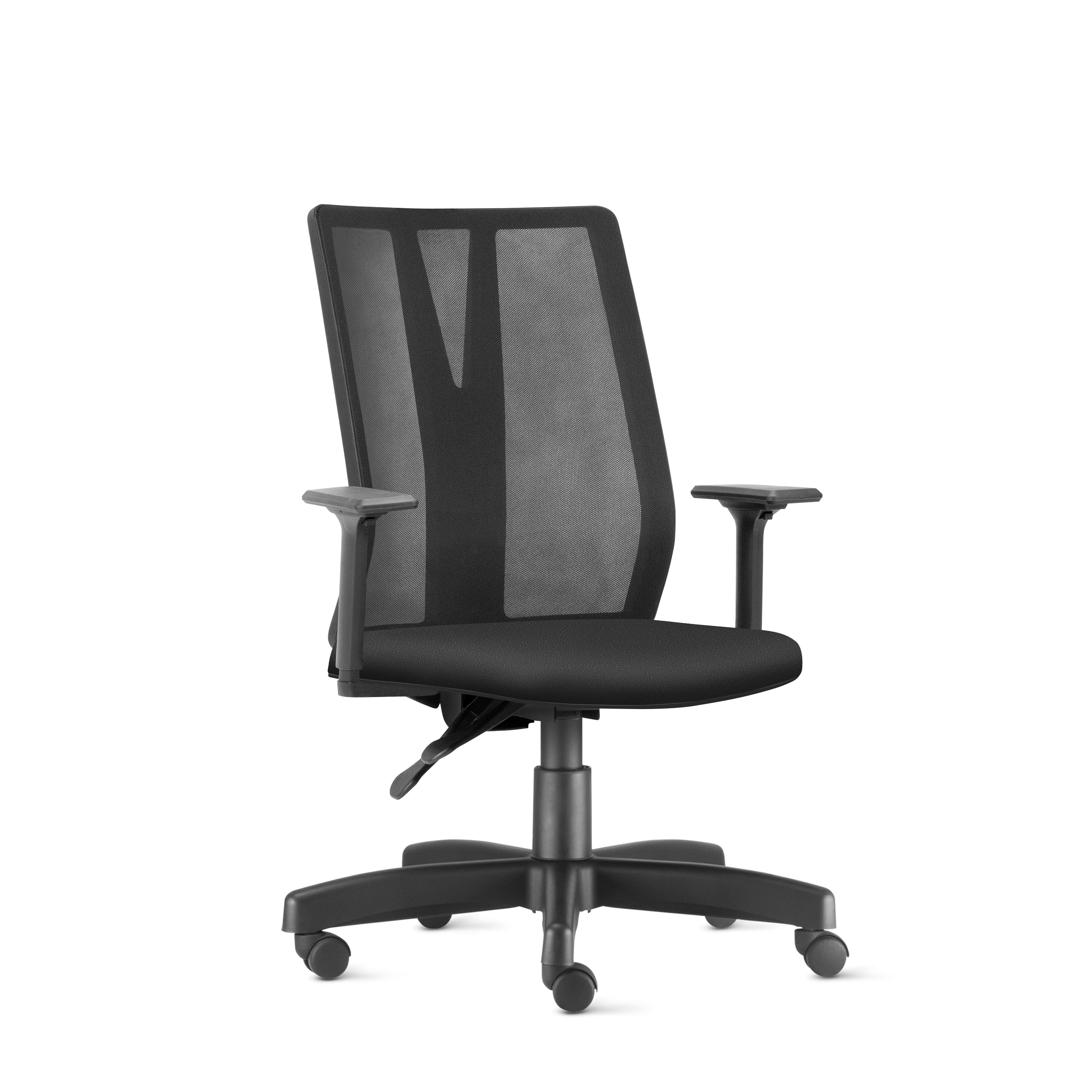 Cadeira Giratoria Presidente Addit com Regulagem no Encosto