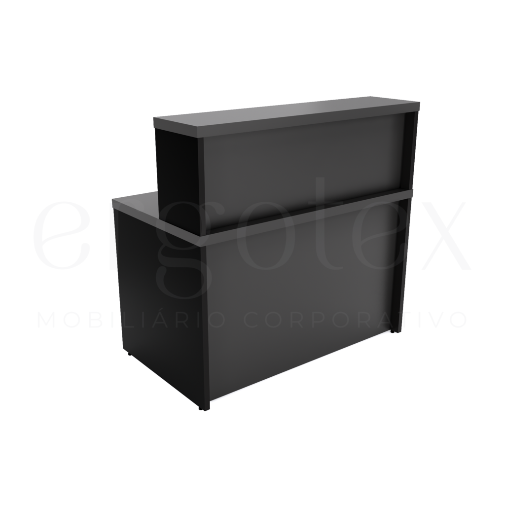 chumbo Balcao de Atendimento Reto Tampo 30mm