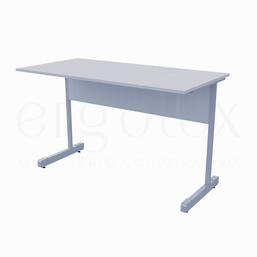 cristal Mesa Reta Escritorio Tampo 15mm