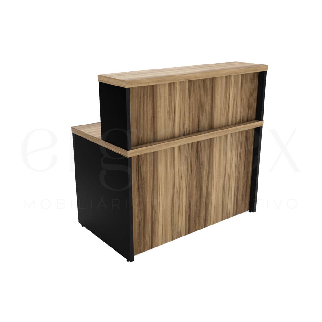 sevilha Balcao de Atendimento Reto Tampo 30mm