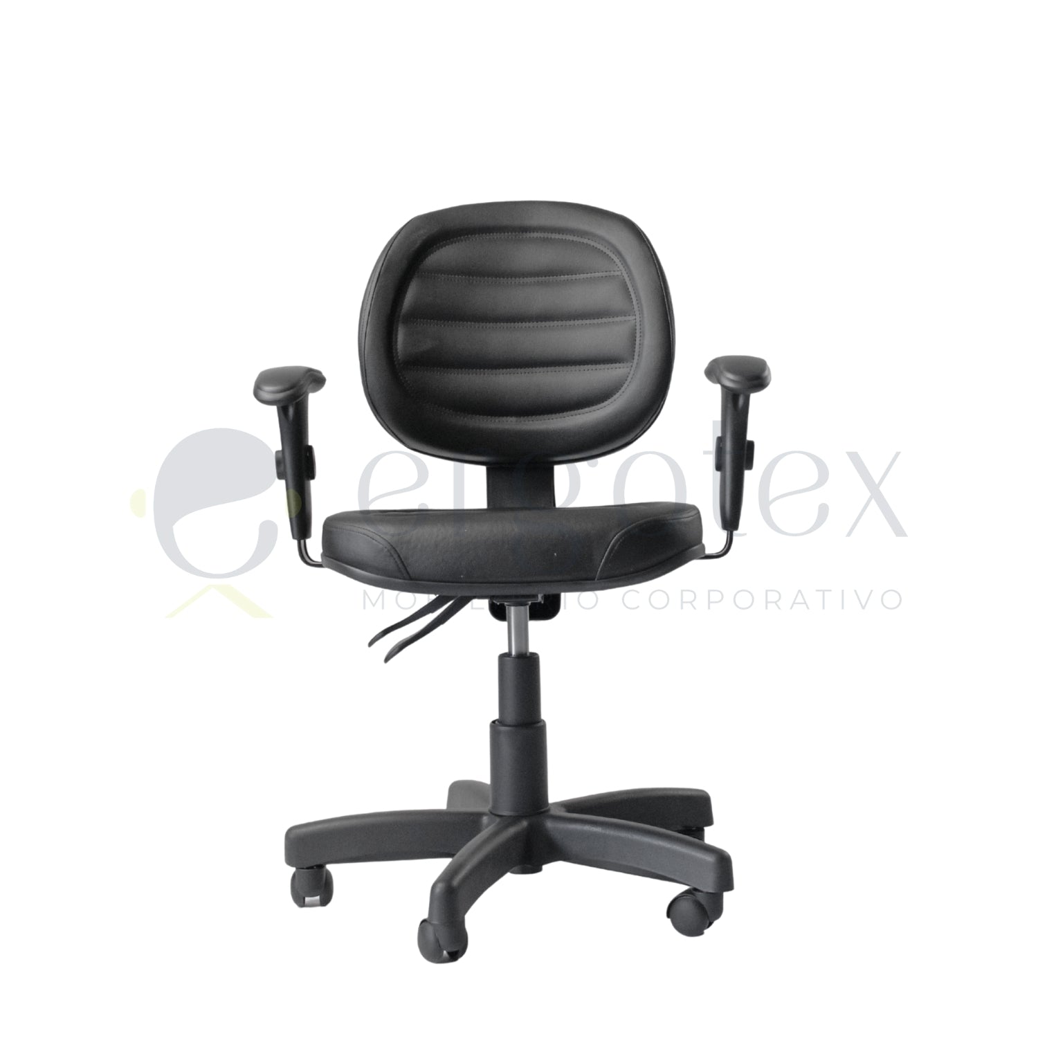 Cadeira Giratoria Executiva Costura com Regulagem no Encosto