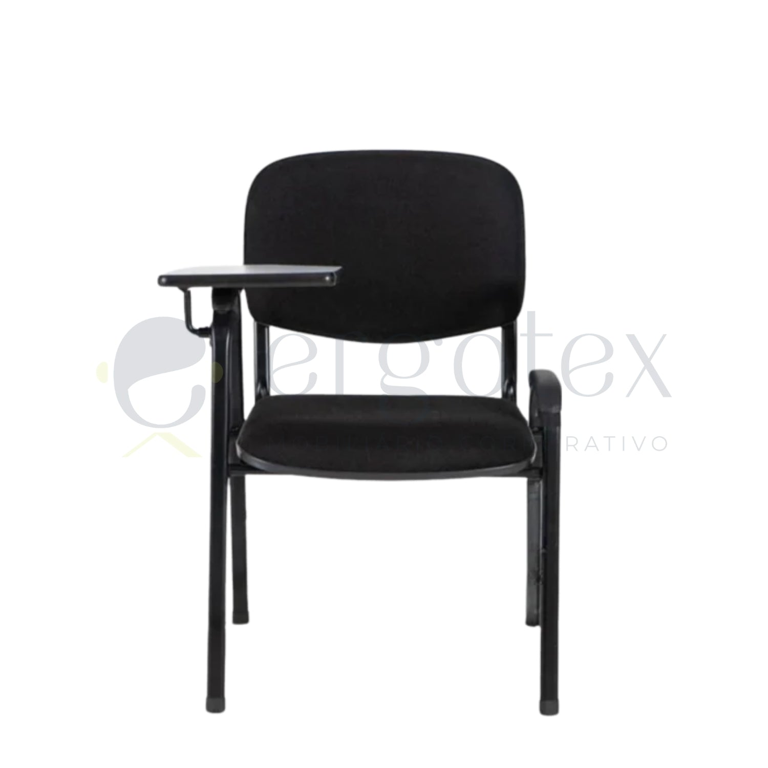 Cadeira Universitaria Conferenza Prancheta Escamoteavel sem Porta Livros 1 Braço Alto