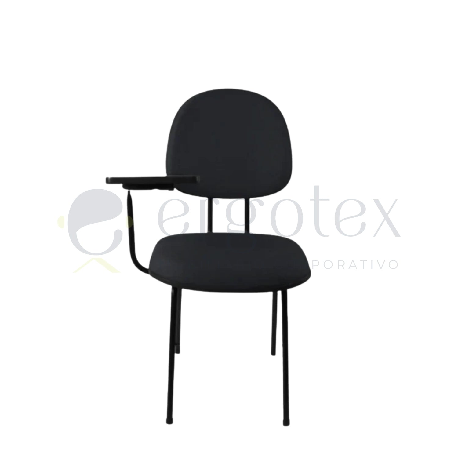 Cadeira Universitaria Executiva Prancheta Fixa sem Porta Livros