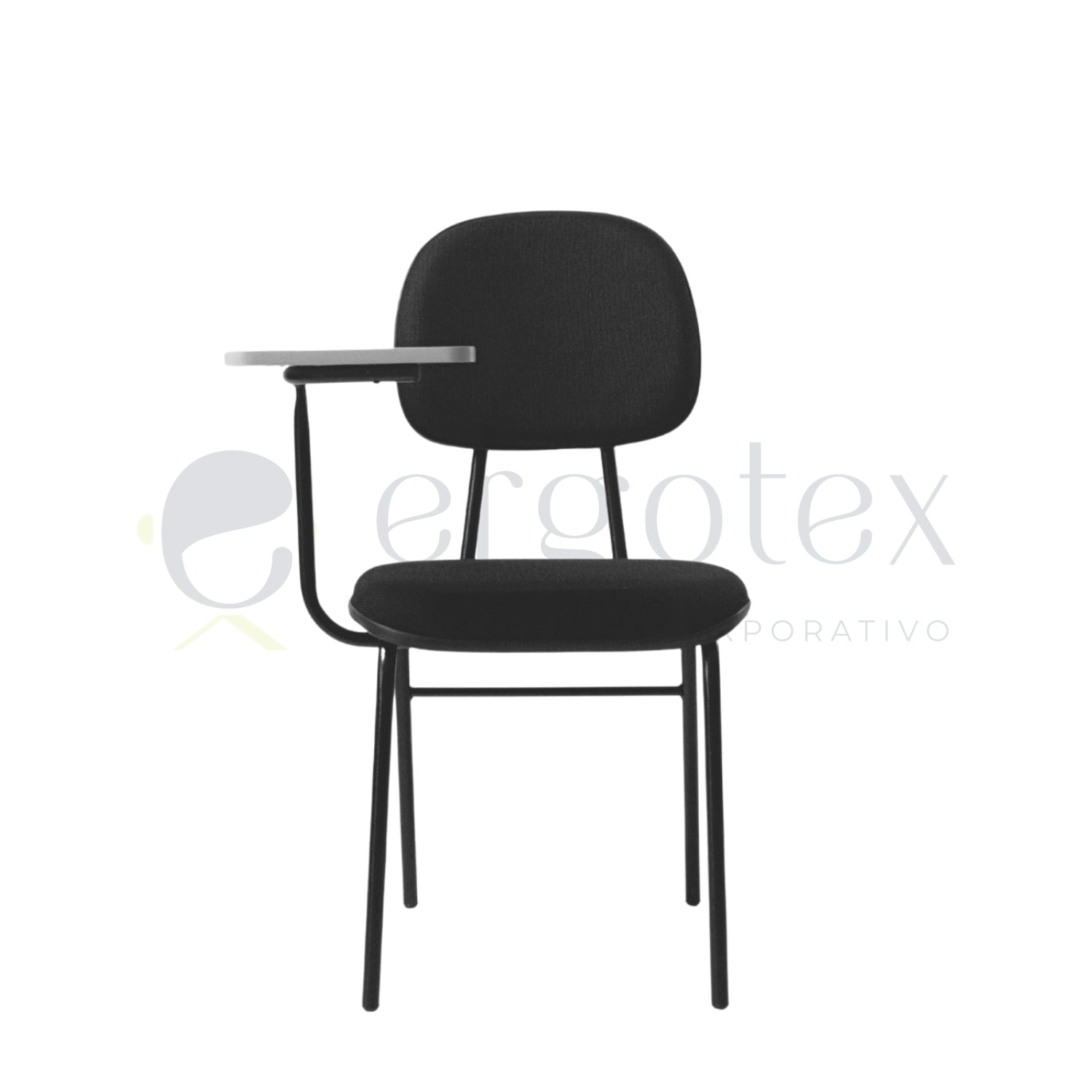 Cadeira Universitaria Secretaria Prancheta Fixa sem Porta Livros