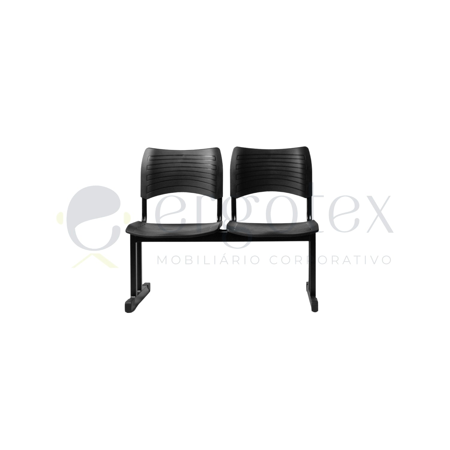 Longarina Plastica ISO 2 Lugares