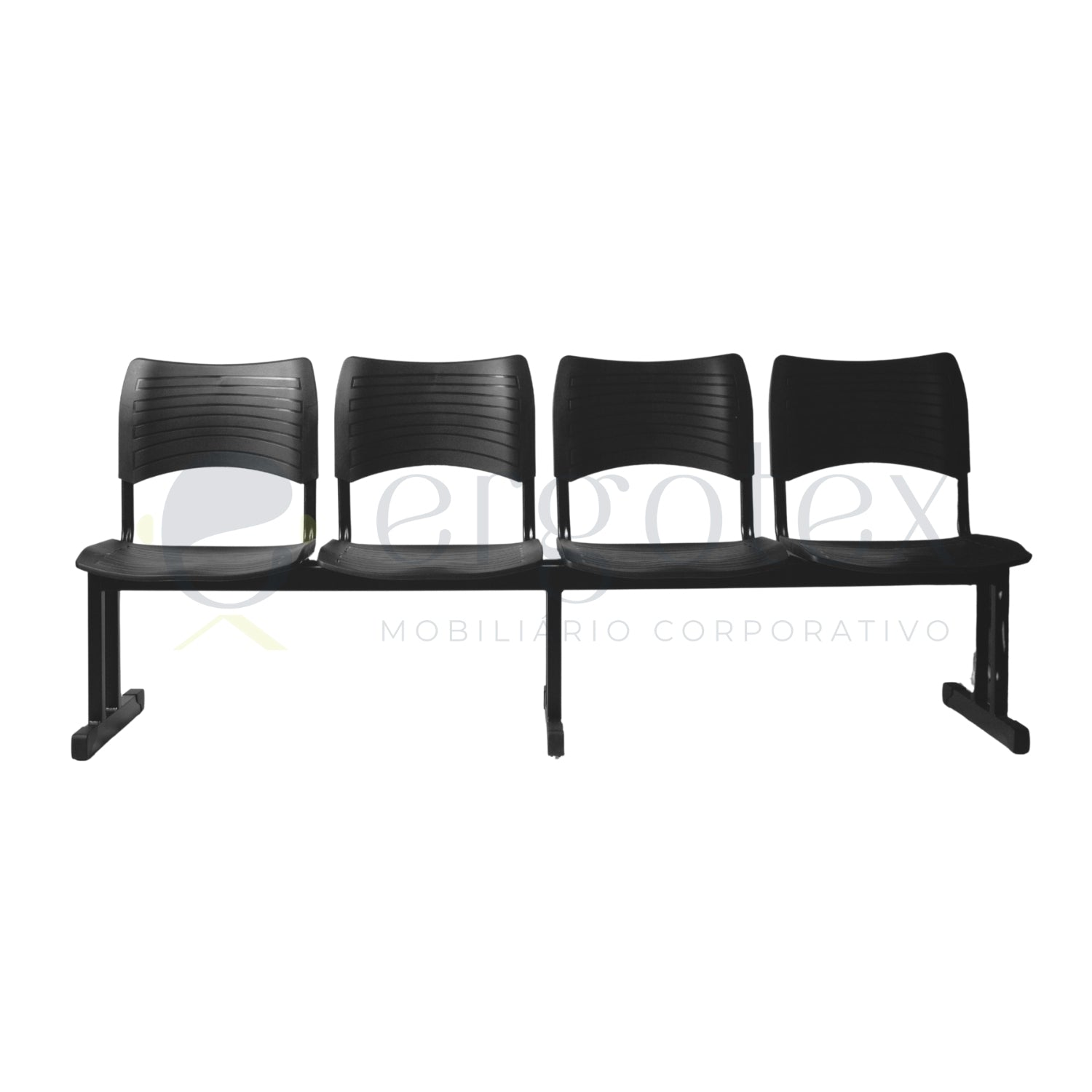 Longarina Plastica ISO 4 Lugares