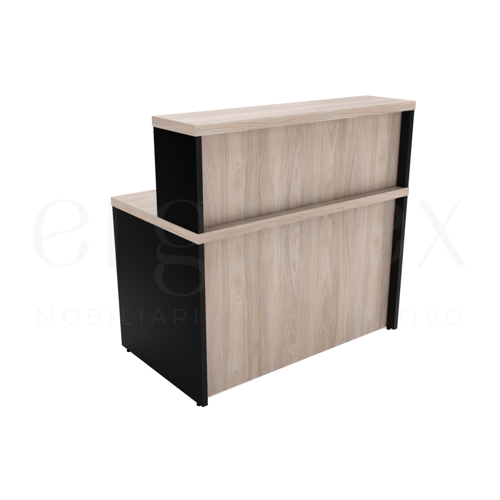 amantea Balcao de Atendimento Reto Tampo 30mm