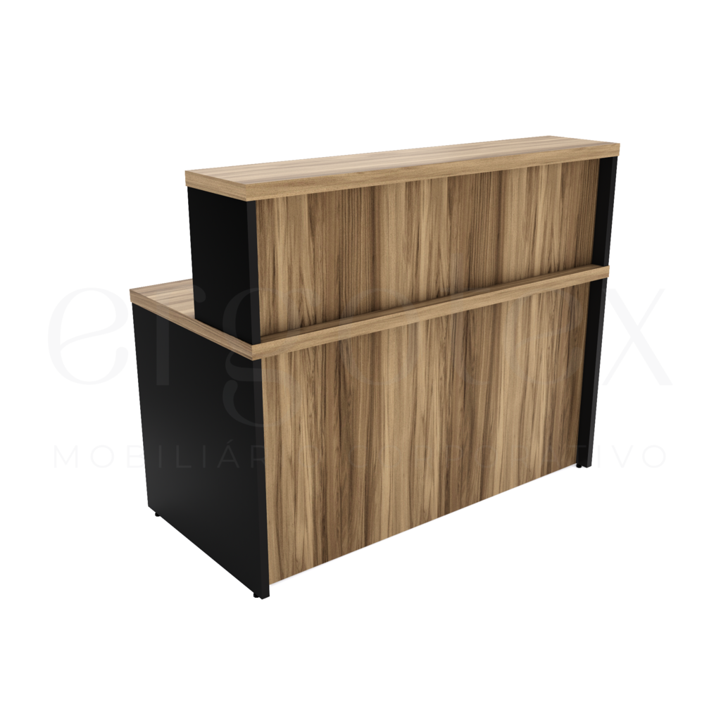 sevilha Balcao de Atendimento Reto Tampo 30mm