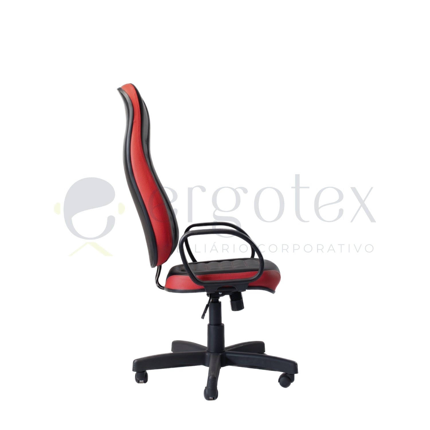 Cadeira Giratória Presidente Alta Color com Relax