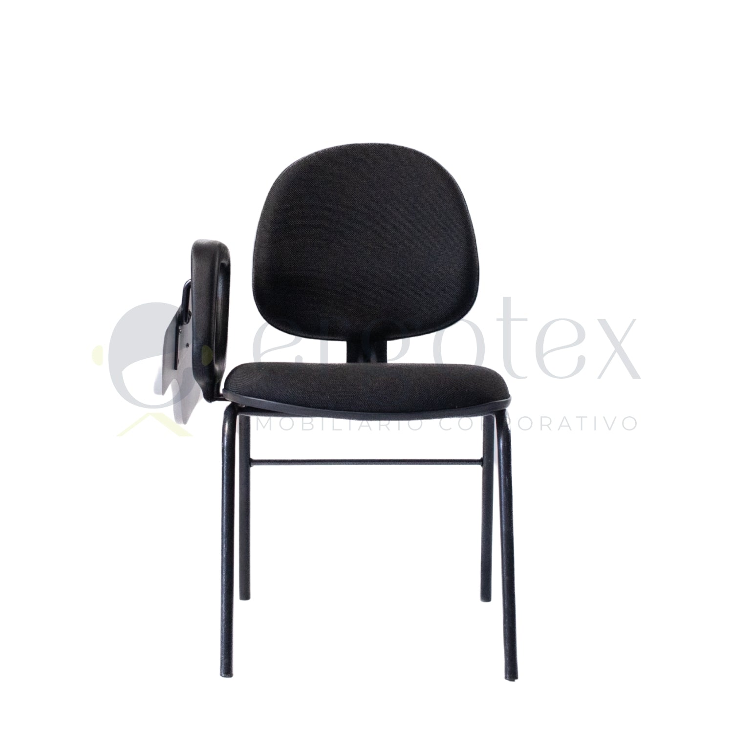 Cadeira Universitária Executiva Prancheta Escamoteável sem Porta Livros