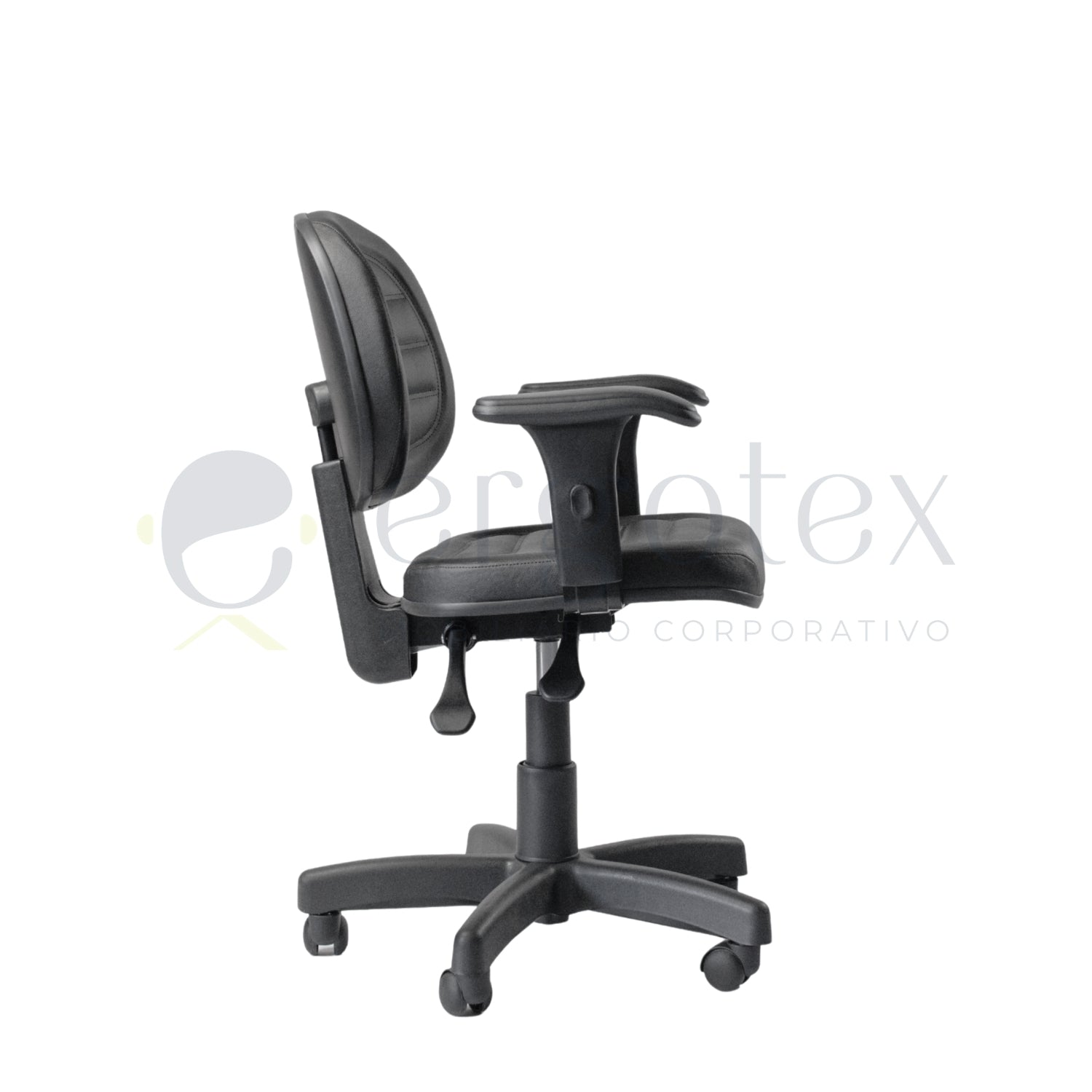 Cadeira Giratoria Executiva Costura com Regulagem no Encosto