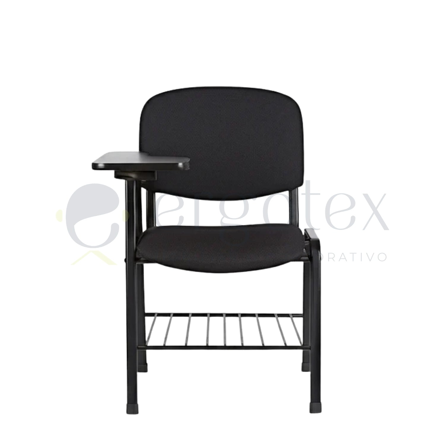 Cadeira Universitaria Conferenza Pracheta Fixa com Porta Livro
