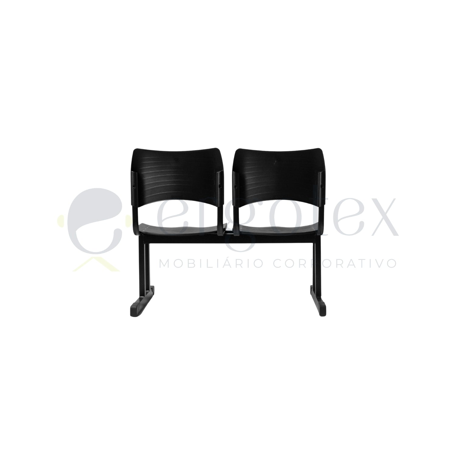 Longarina Plastica ISO 2 Lugares