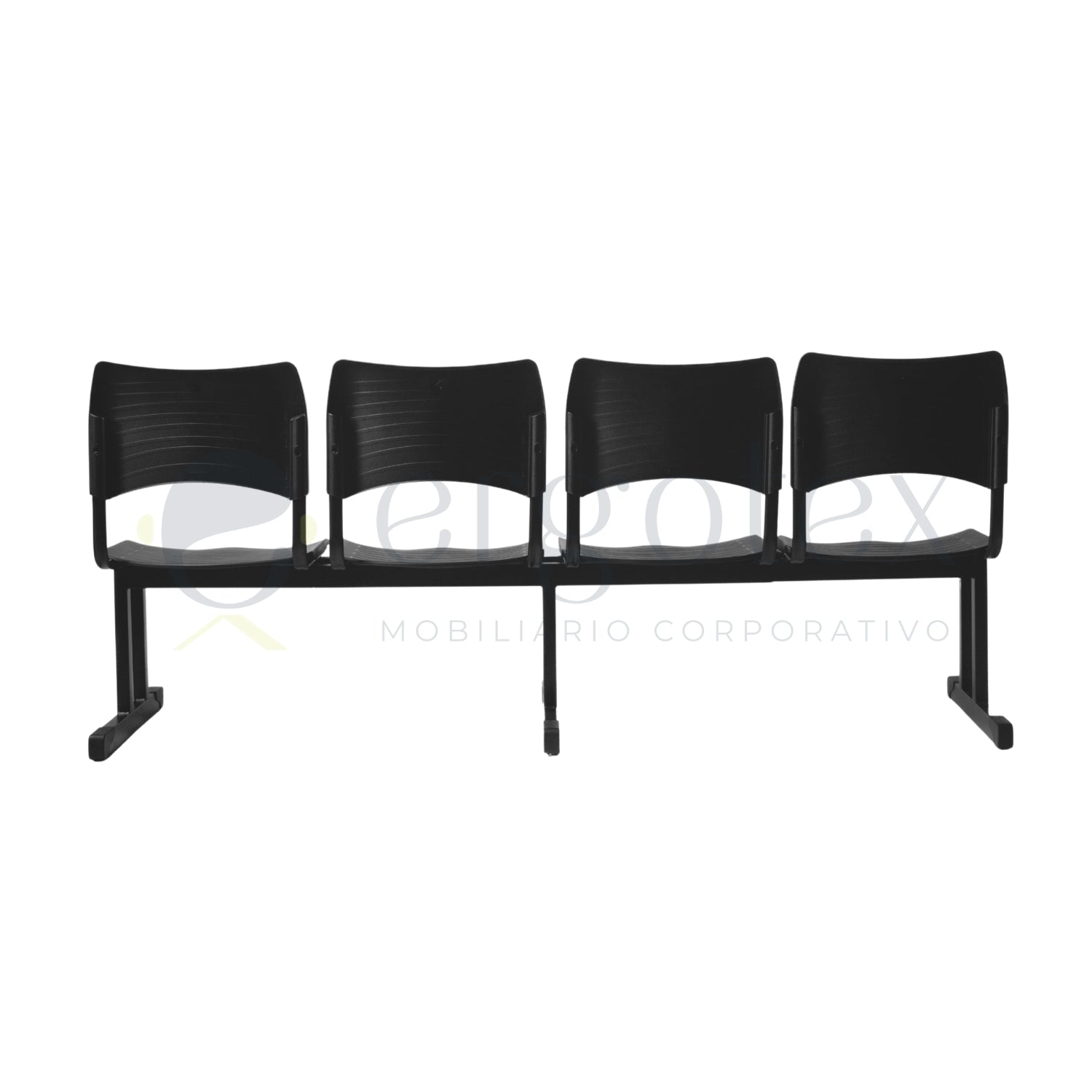 Longarina Plastica ISO 4 Lugares