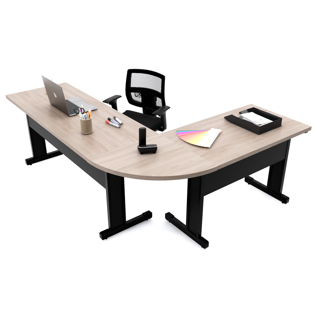 Mesa em L com Conexao Tampo 30mm