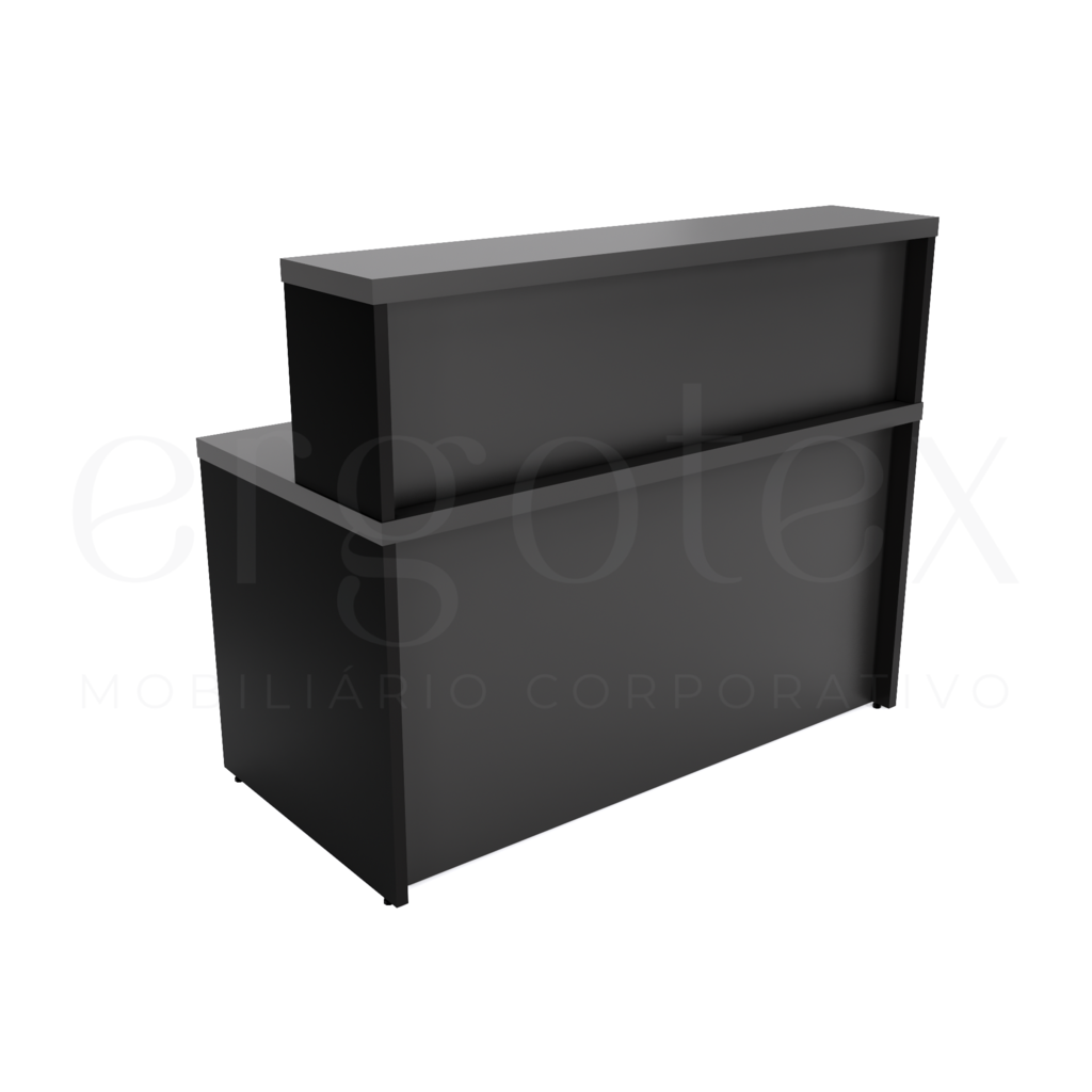 chumbo Balcao de Atendimento Reto Tampo 30mm