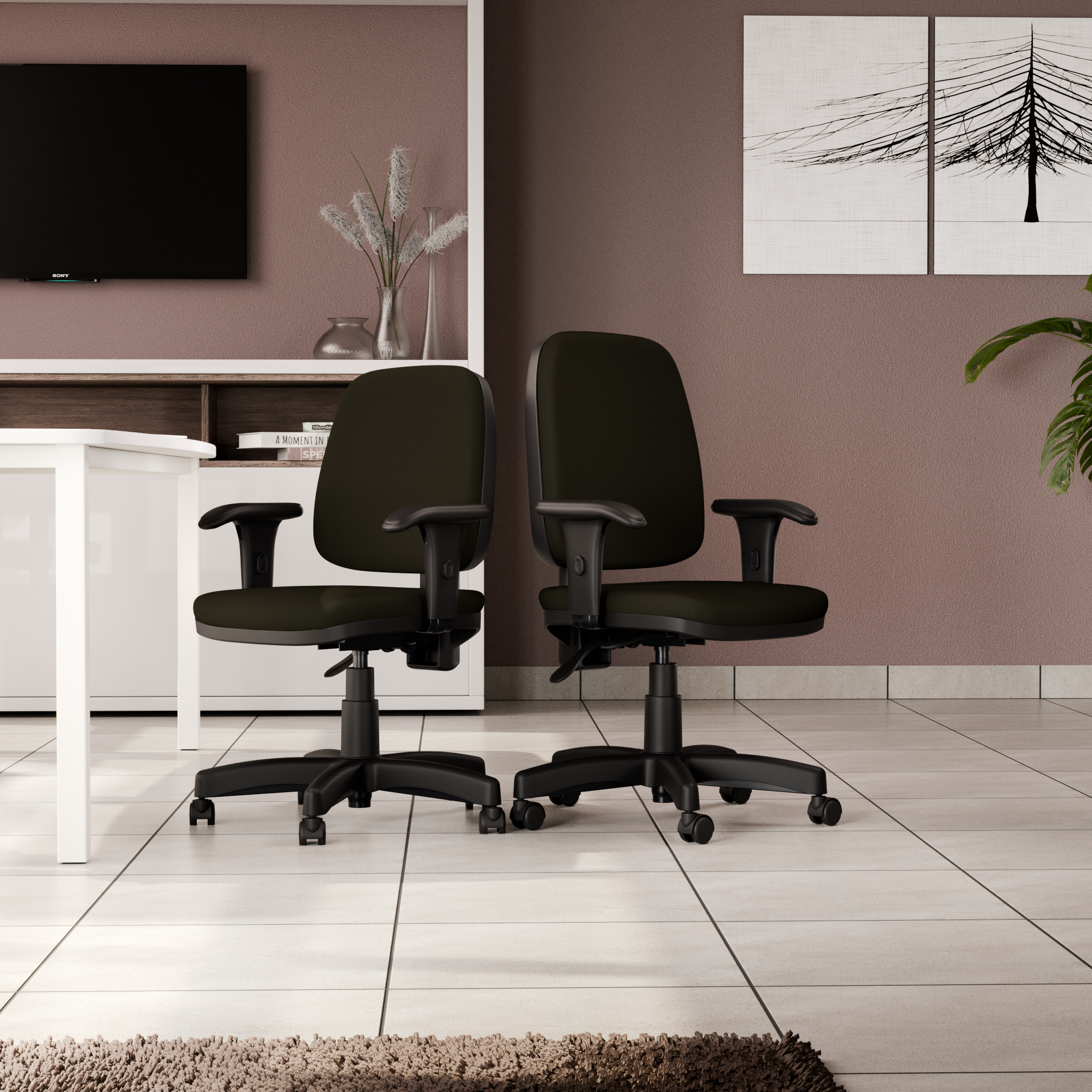 Cadeira-Giratoria-Diretor-Job-com-Regulagem-de-Encosto