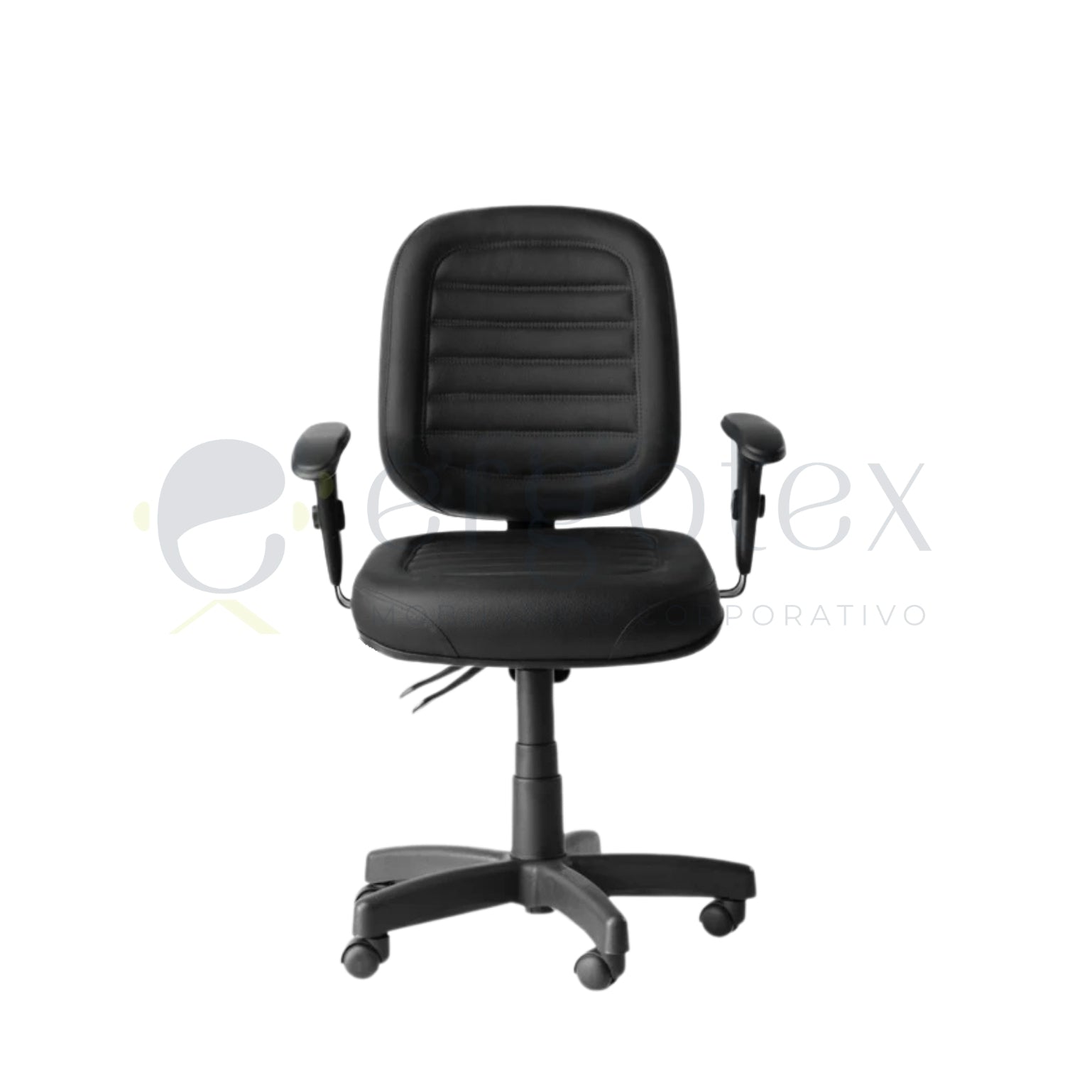 Cadeira Giratoria Diretor Costura com Regulagem no Encosto