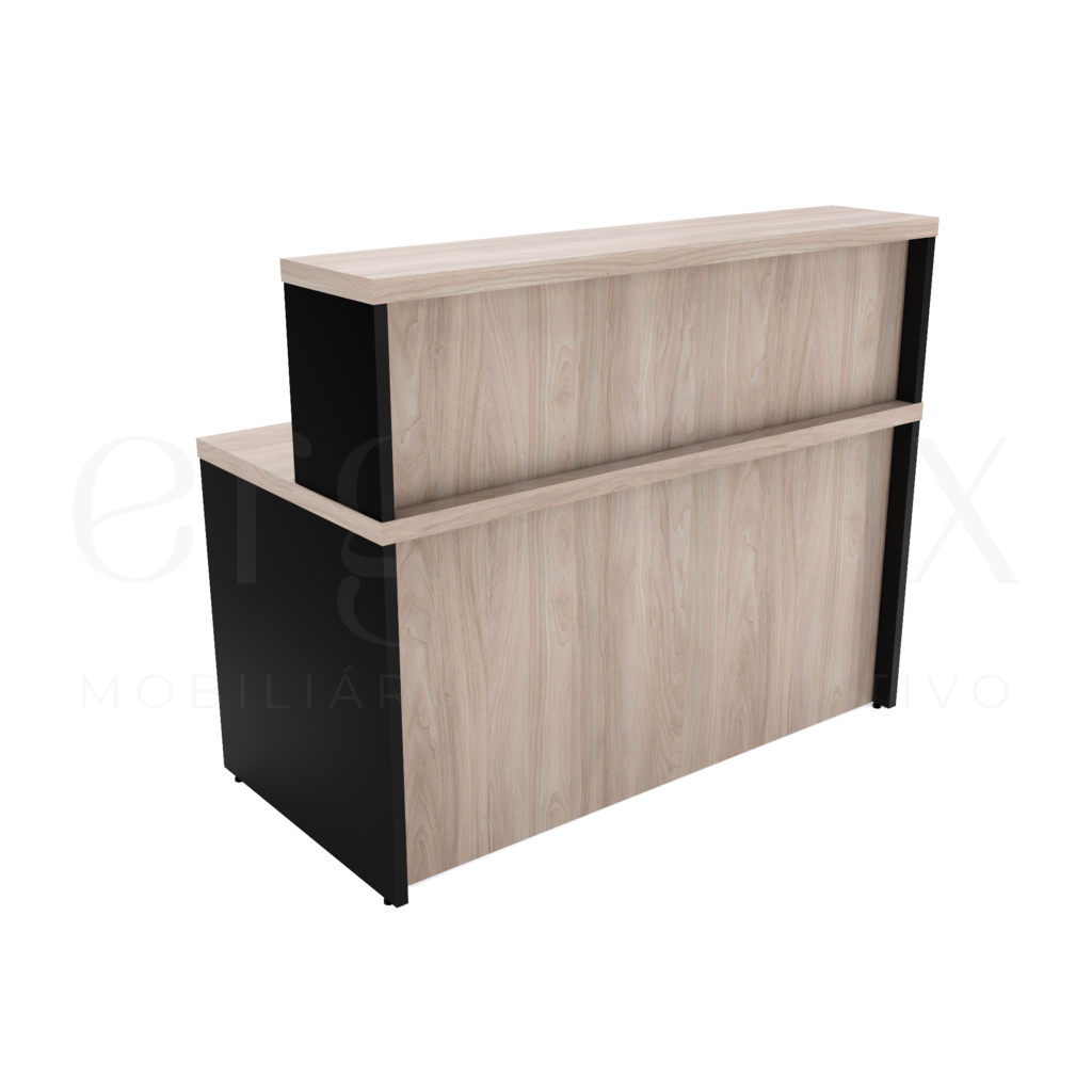 amantea Balcao de Atendimento Reto Tampo 30mm