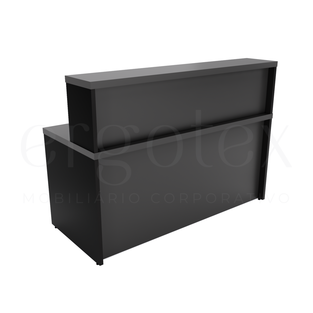 chumbo Balcao de Atendimento Reto Tampo 30mm