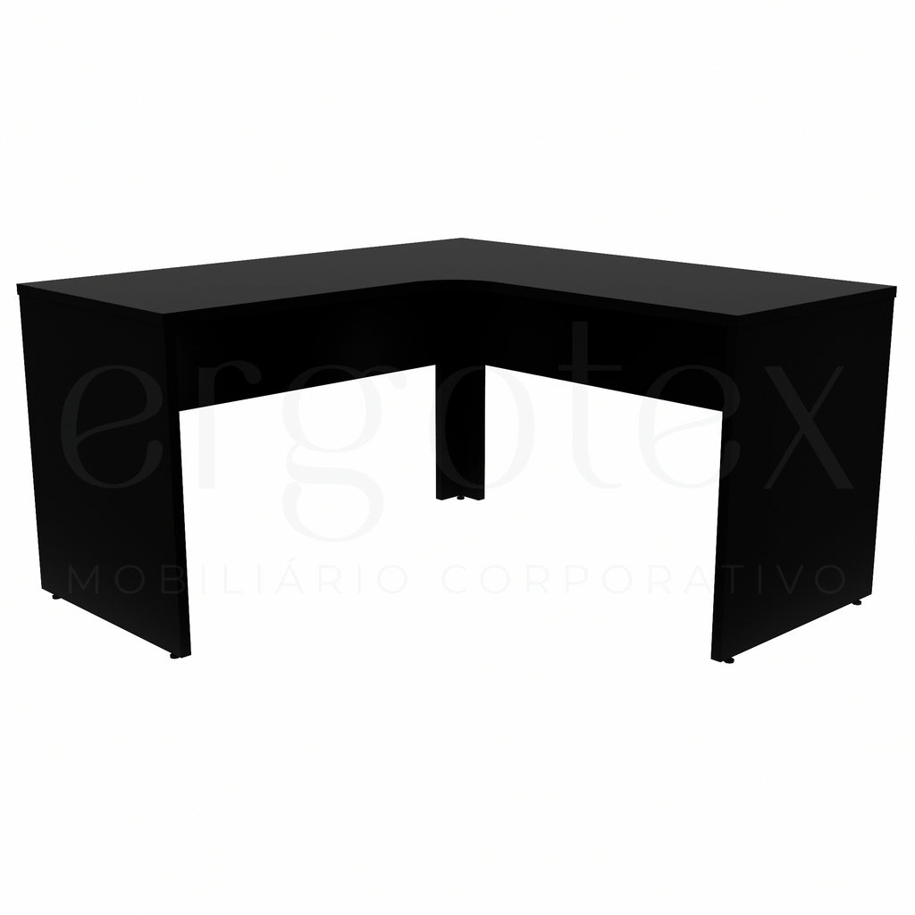 preto tx Estacao de Trabalho Pe Painel 25mm