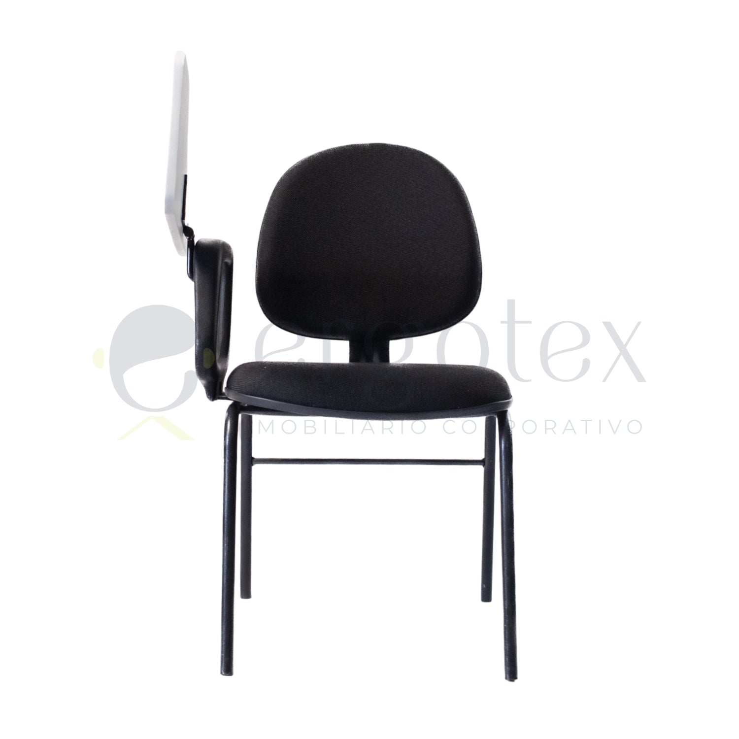 Cadeira Universitária Executiva Prancheta Escamoteável sem Porta Livros