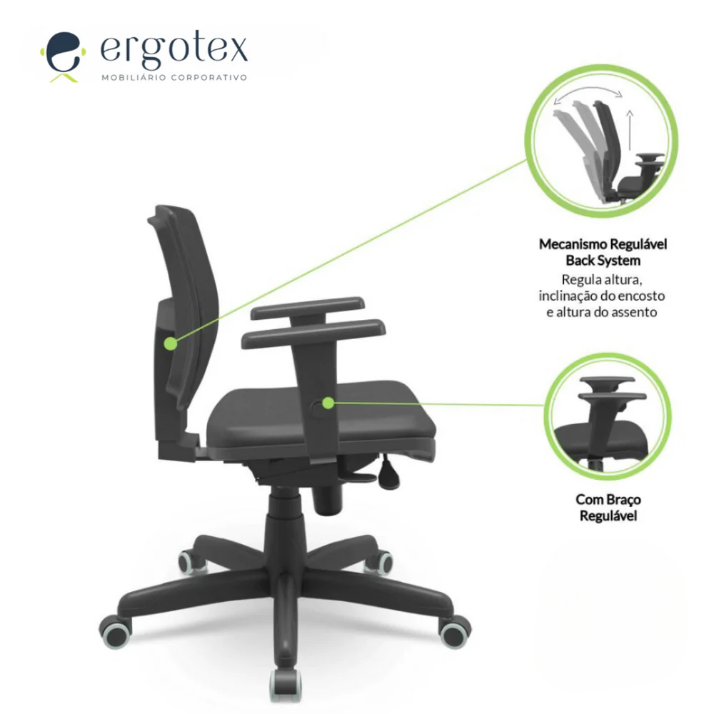 Cadeira-Giratoria-Executiva-Brizza-Tela-com-Regulagem-no-Encosto