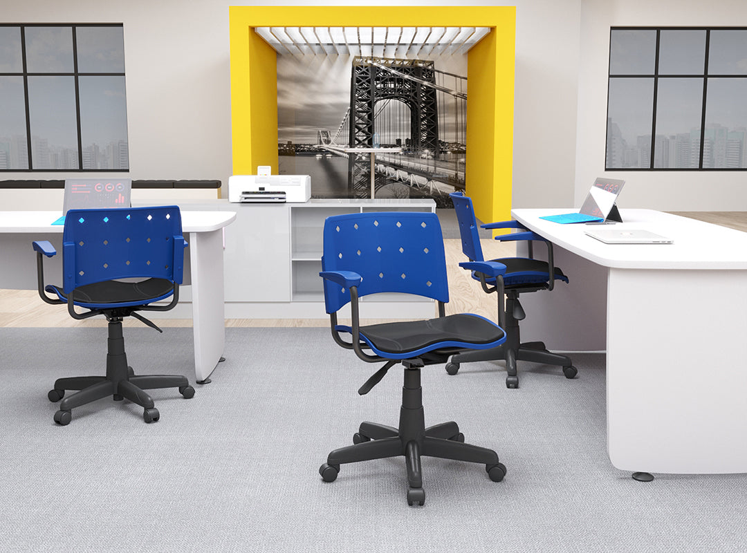 Cadeira-Giratoria-Secretária-Ergoplax