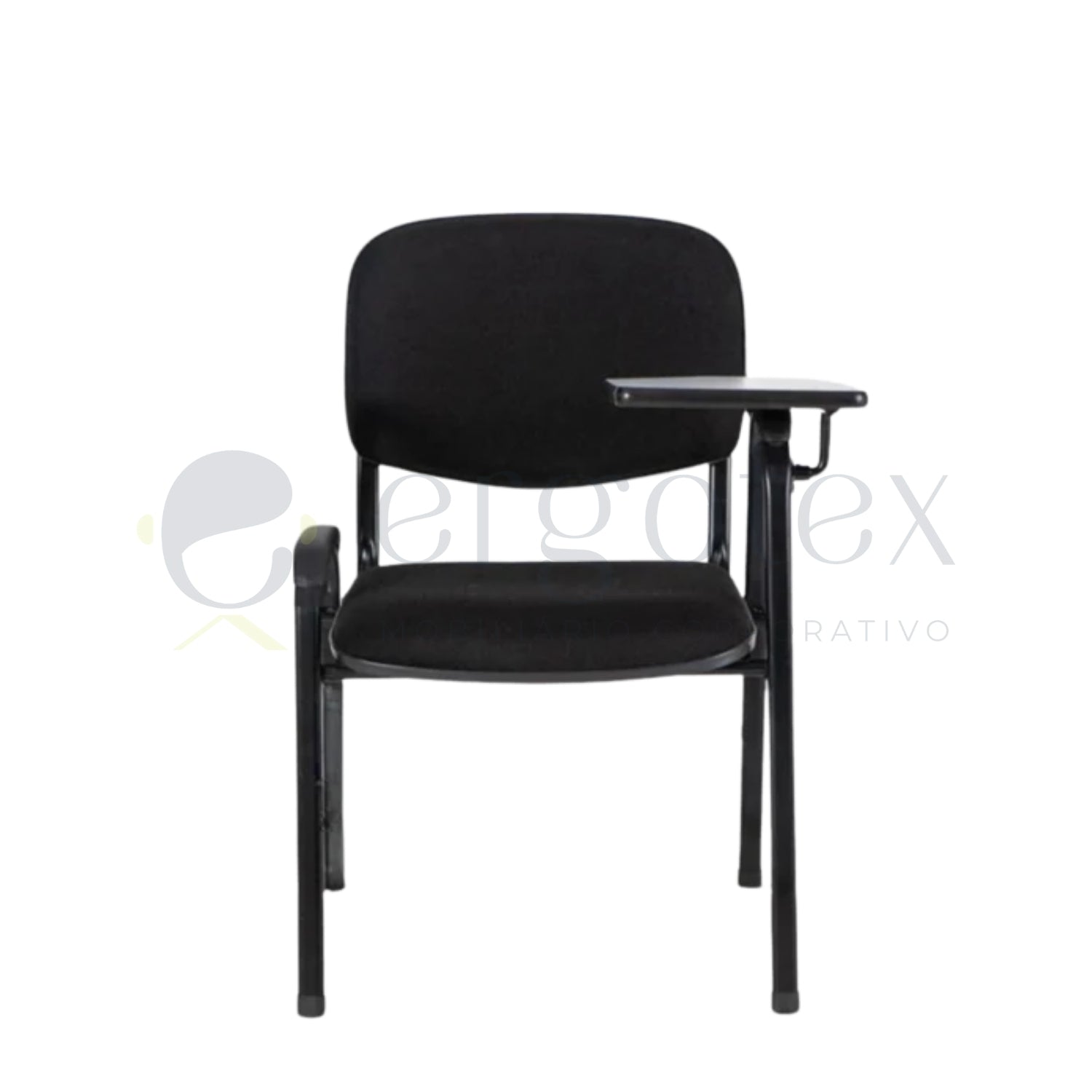 Cadeira Universitaria Conferenza Prancheta Escamoteavel sem Porta Livros 1 Braço Alto