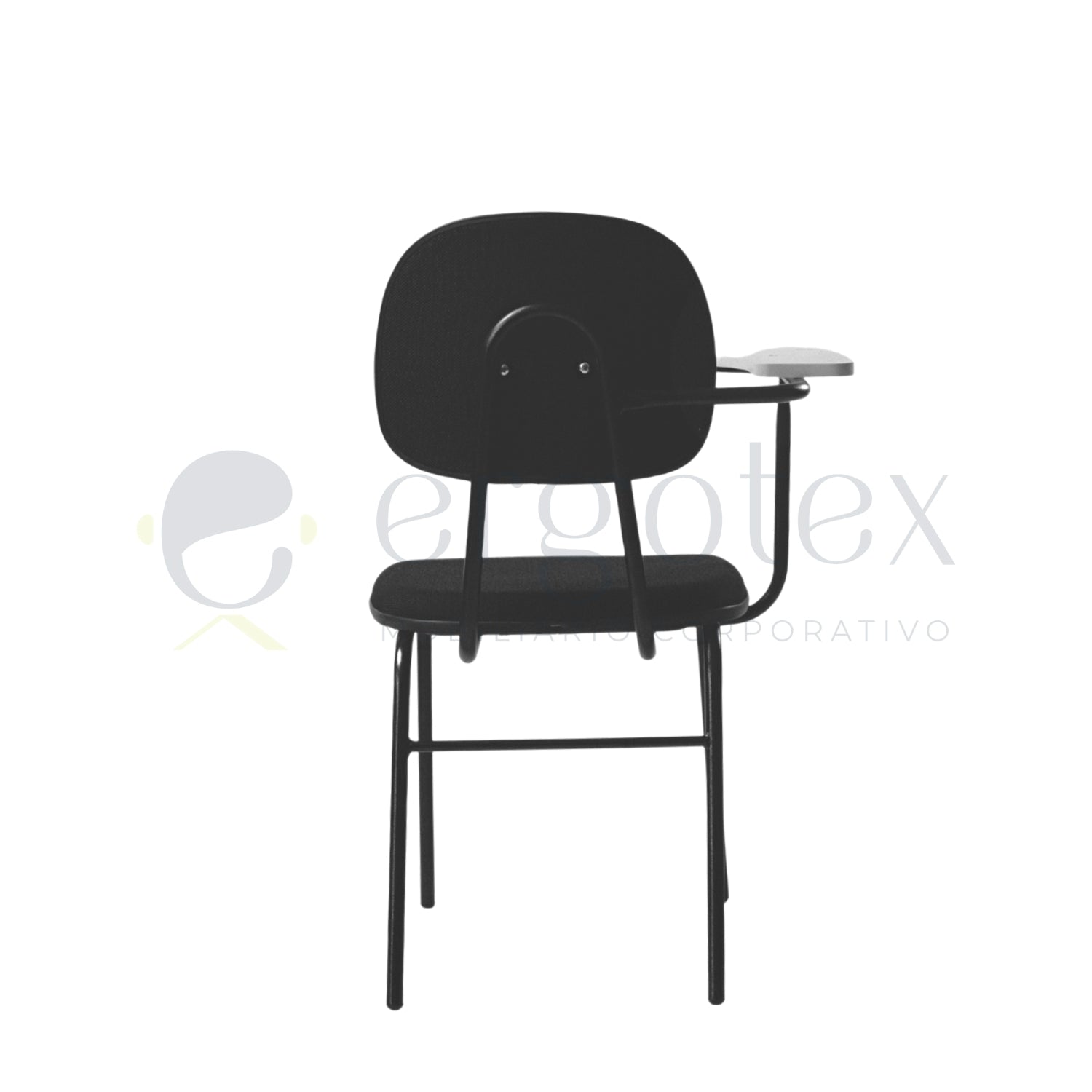 Cadeira Universitaria Secretaria Prancheta Fixa sem Porta Livros