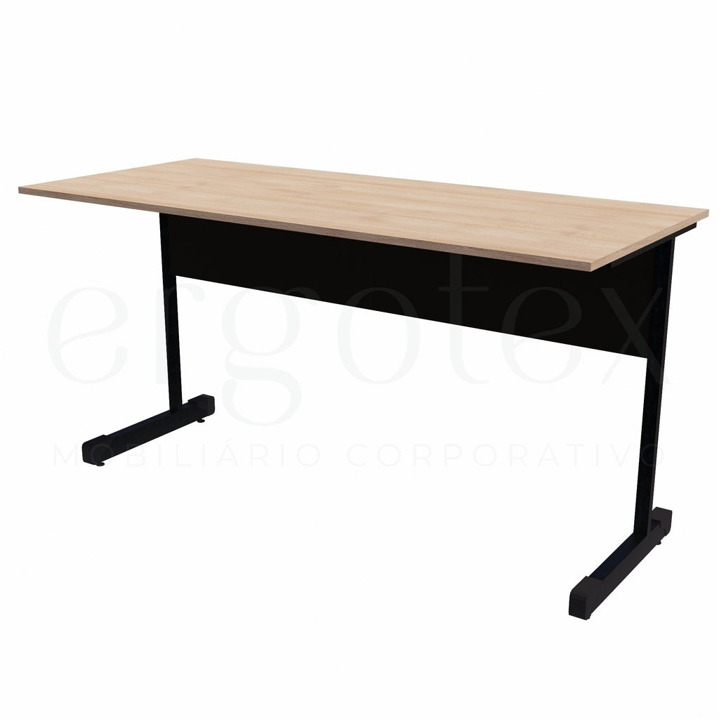 treviso Mesa Reta Escritorio Tampo 15mm