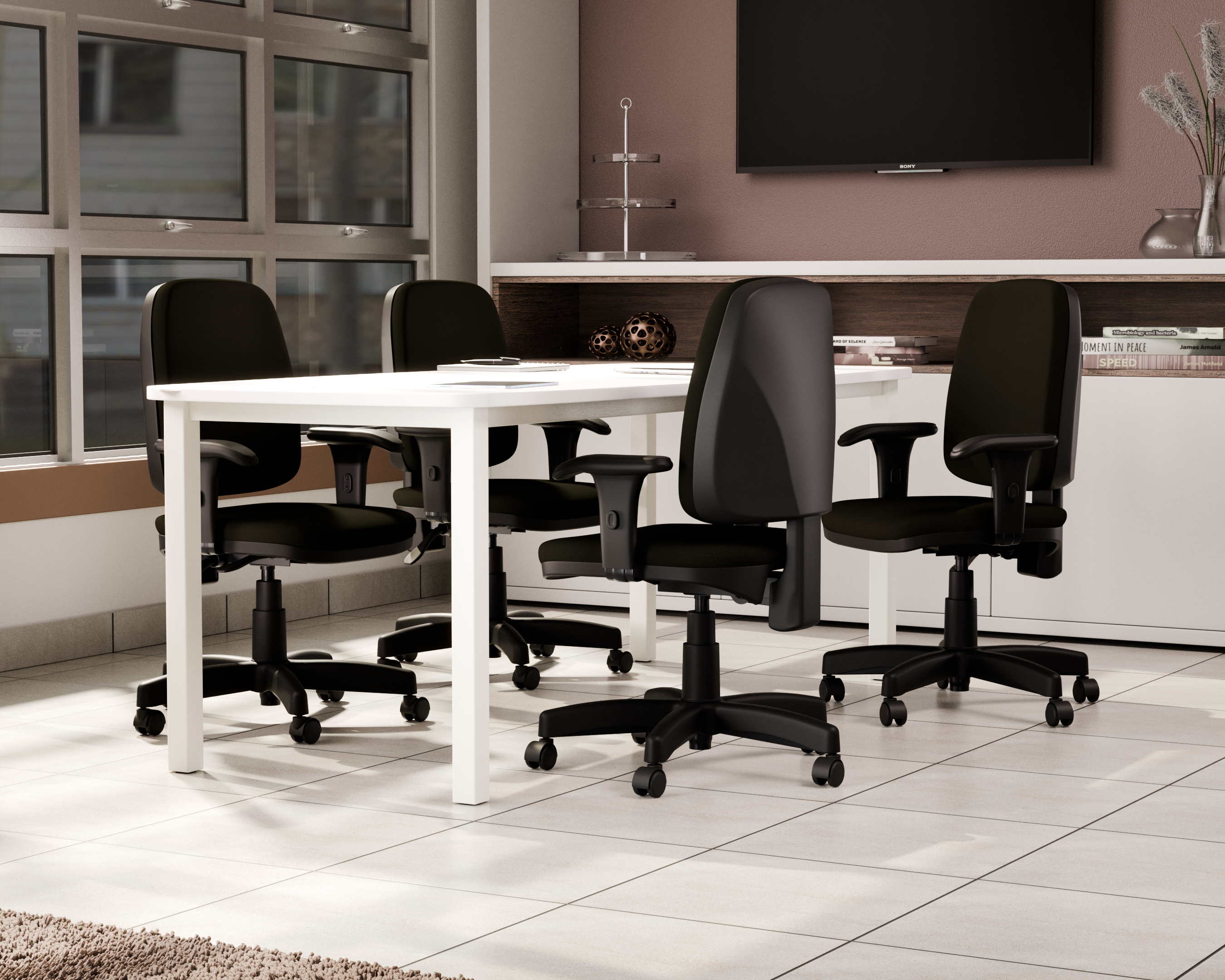 Cadeira-Giratoria-Diretor-Job-com-Regulagem-de-Encosto