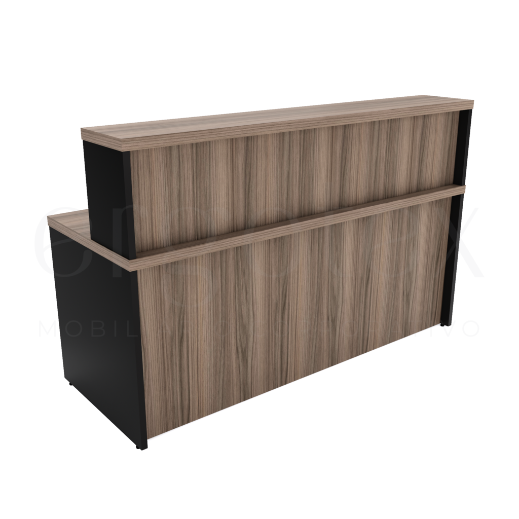 malaga Balcao de Atendimento Reto Tampo 30mm