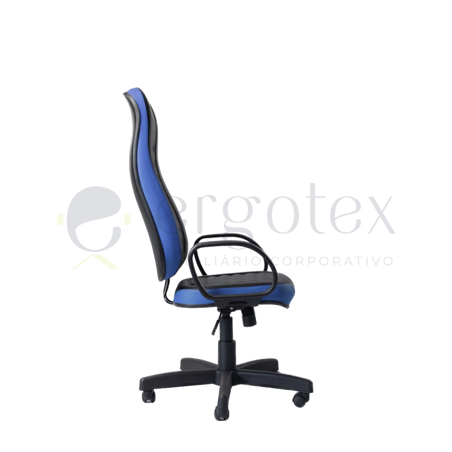 Cadeira Giratória Presidente Alta Color com Relax