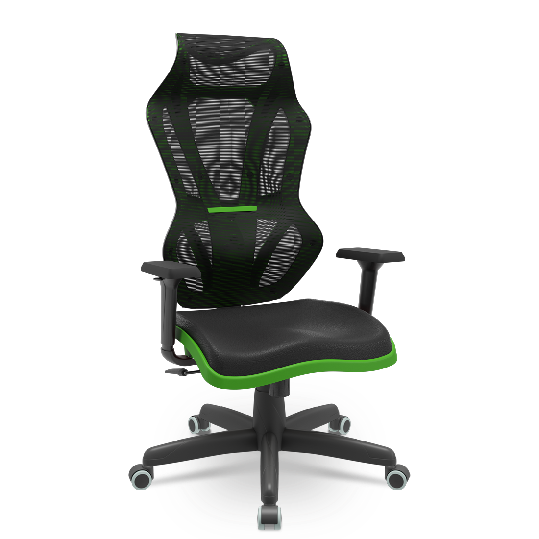 Verde Cadeira Giratoria Gamer Vizon DZ Relax