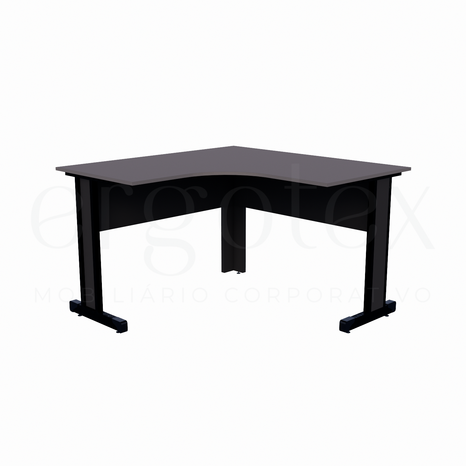 Estação de Trabalho Pé Metalico Soft 15mm