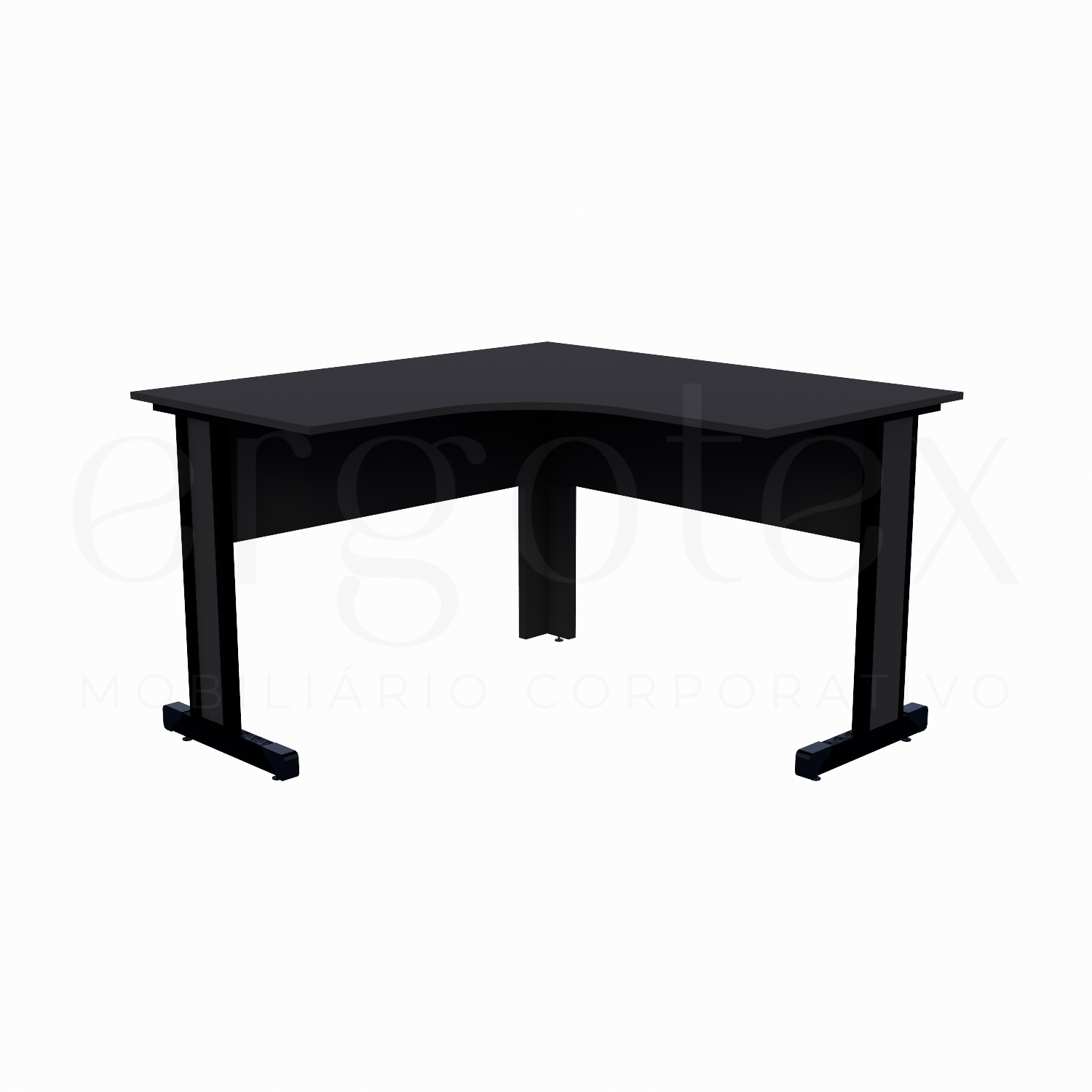 Estação de Trabalho Pé Metalico Soft 15mm