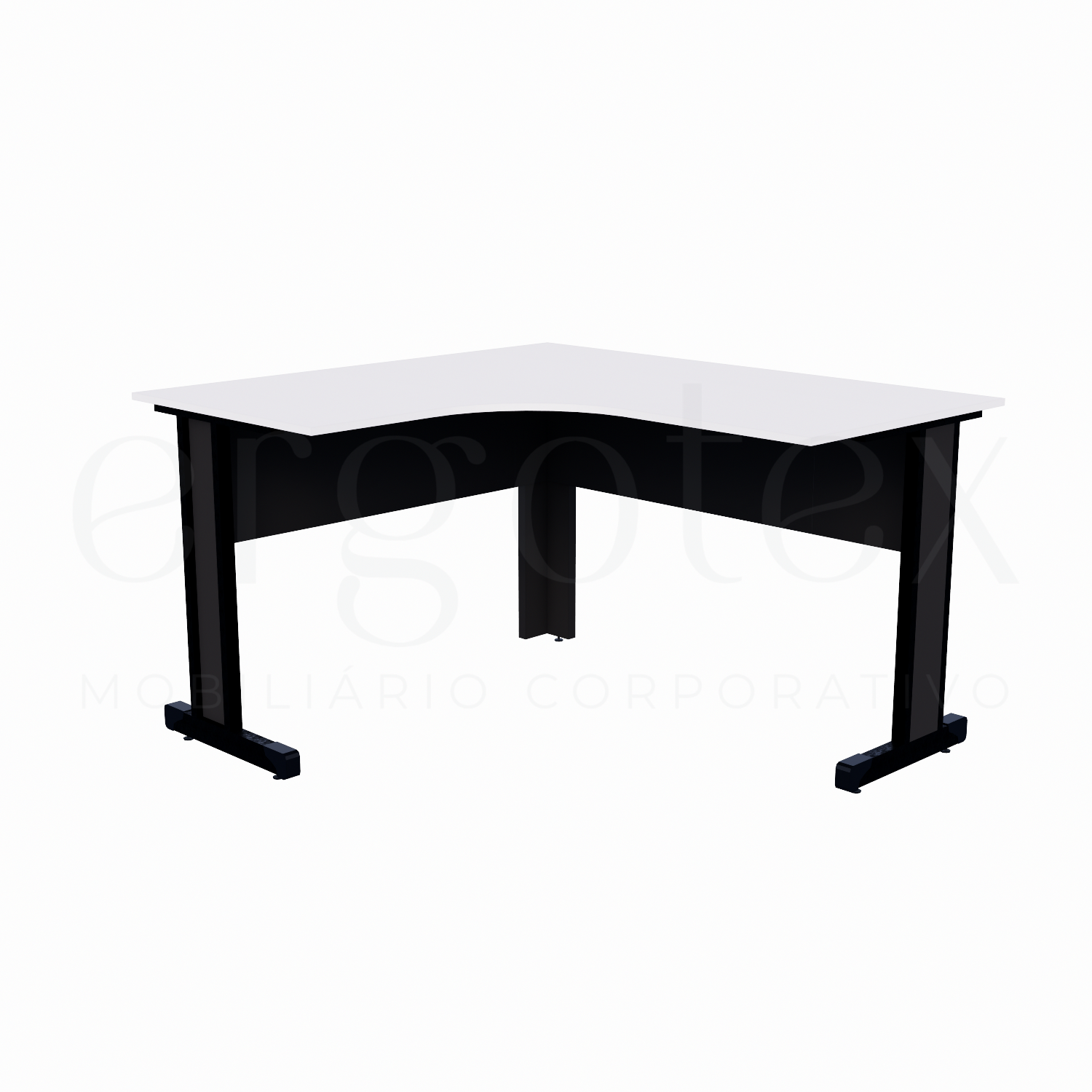 Estação de Trabalho Pé Metalico Soft 15mm