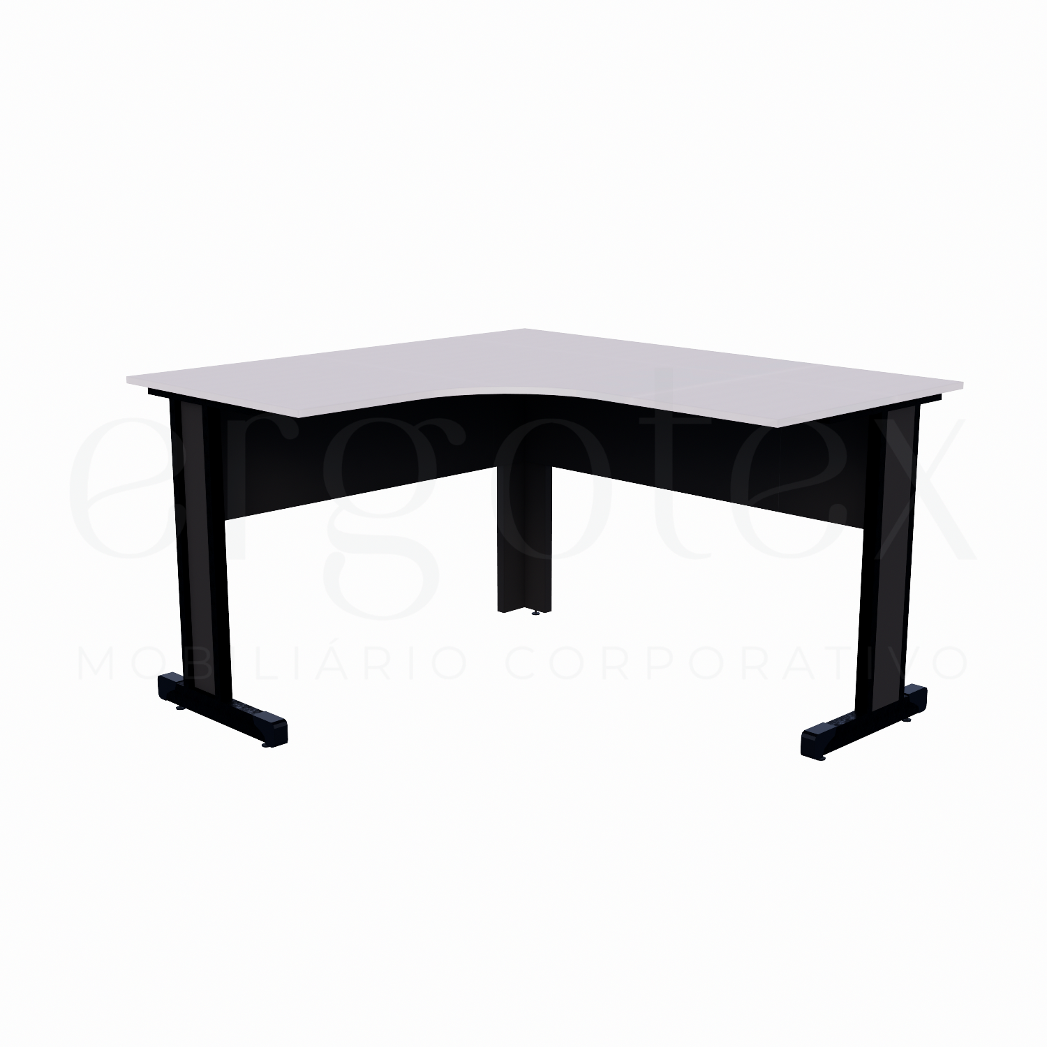 Estação de Trabalho Pé Metalico Soft 15mm