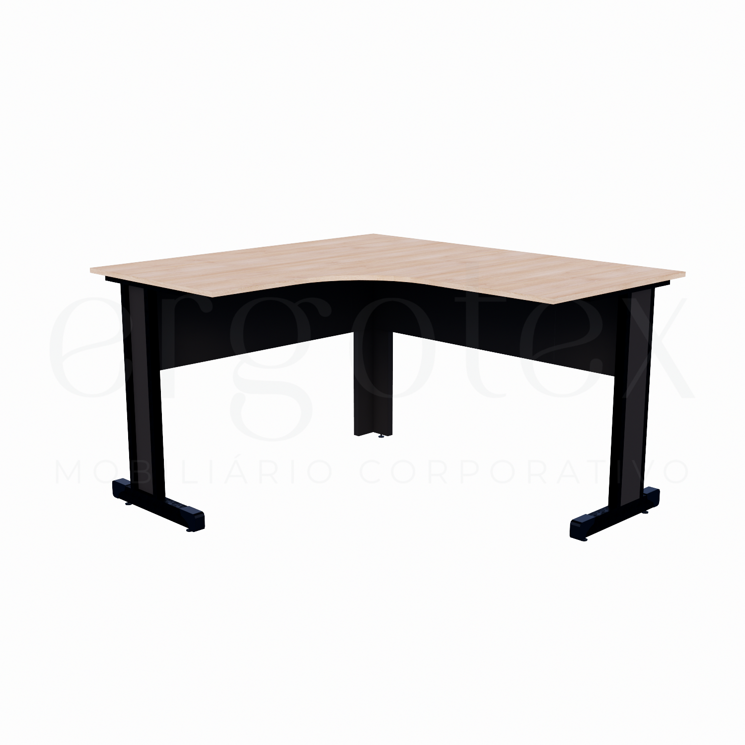 Estação de Trabalho Pé Metalico Soft 15mm