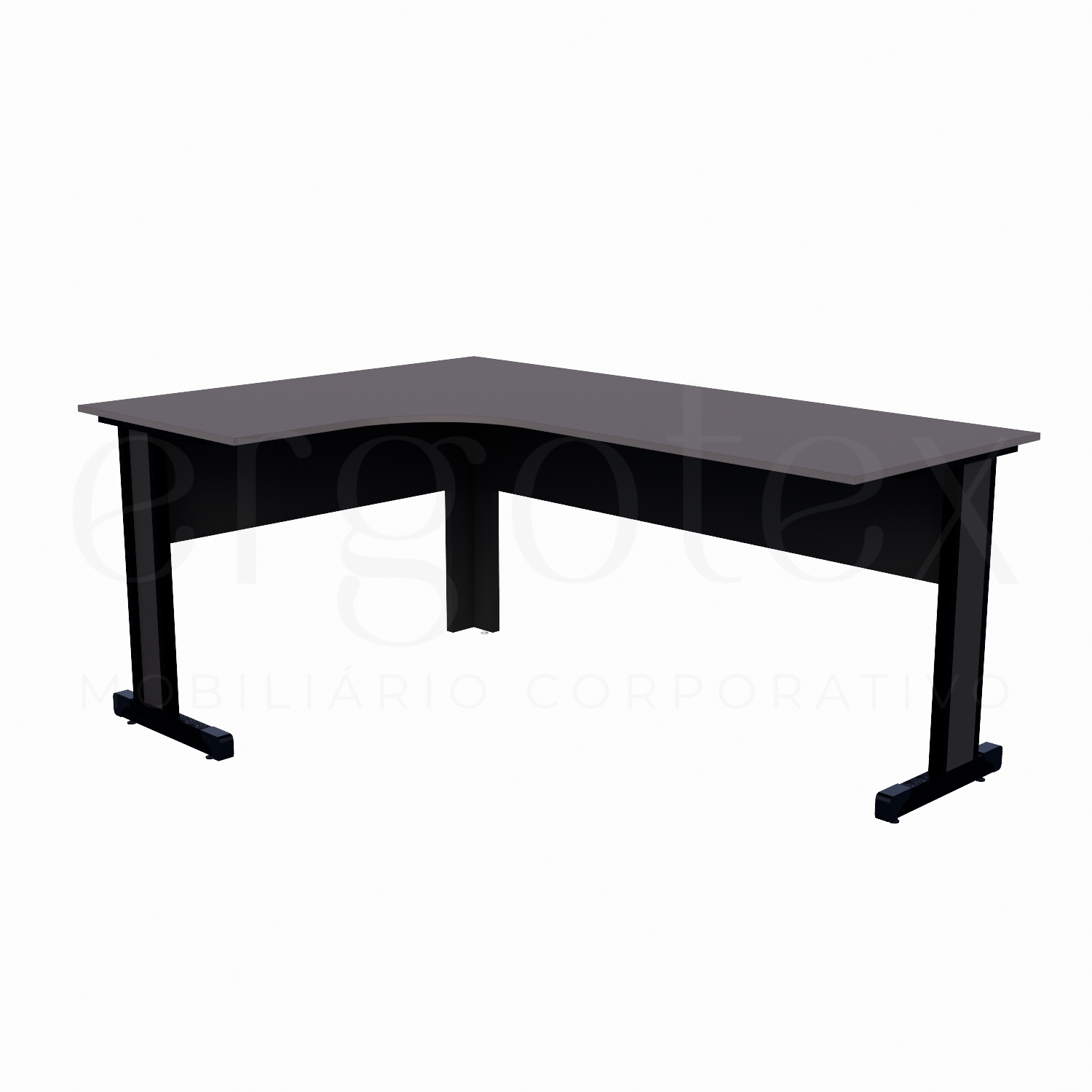 Estação de Trabalho Pé Metalico Soft 15mm