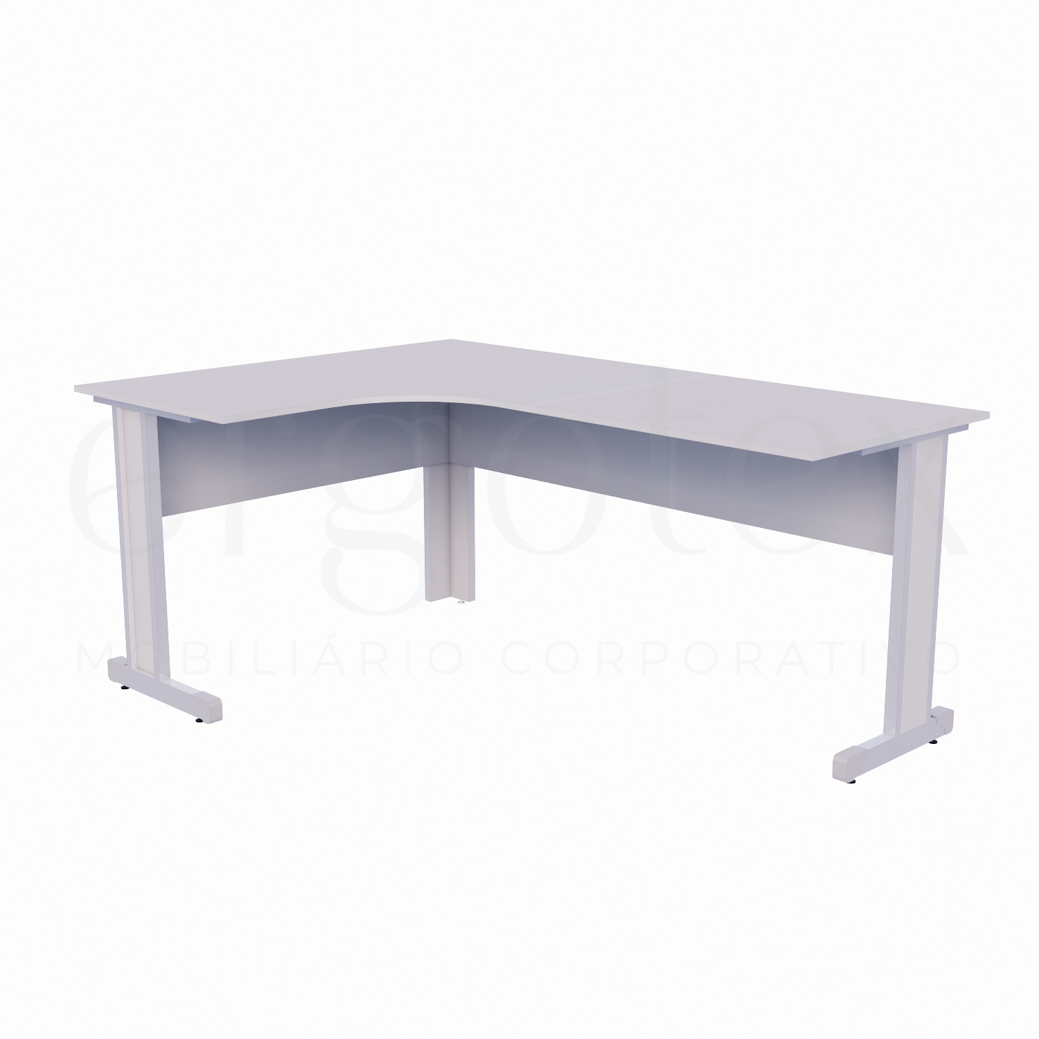 Estação de Trabalho Pé Metalico Soft 15mm