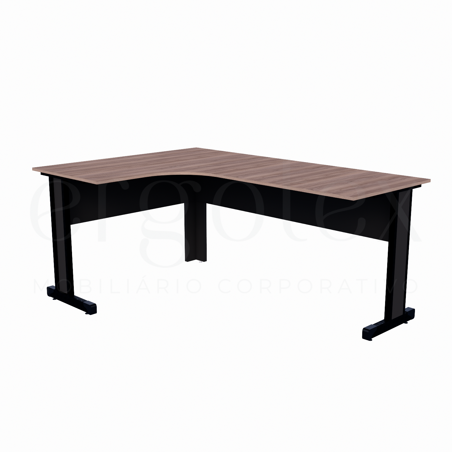 Estação de Trabalho Pé Metalico Soft 15mm