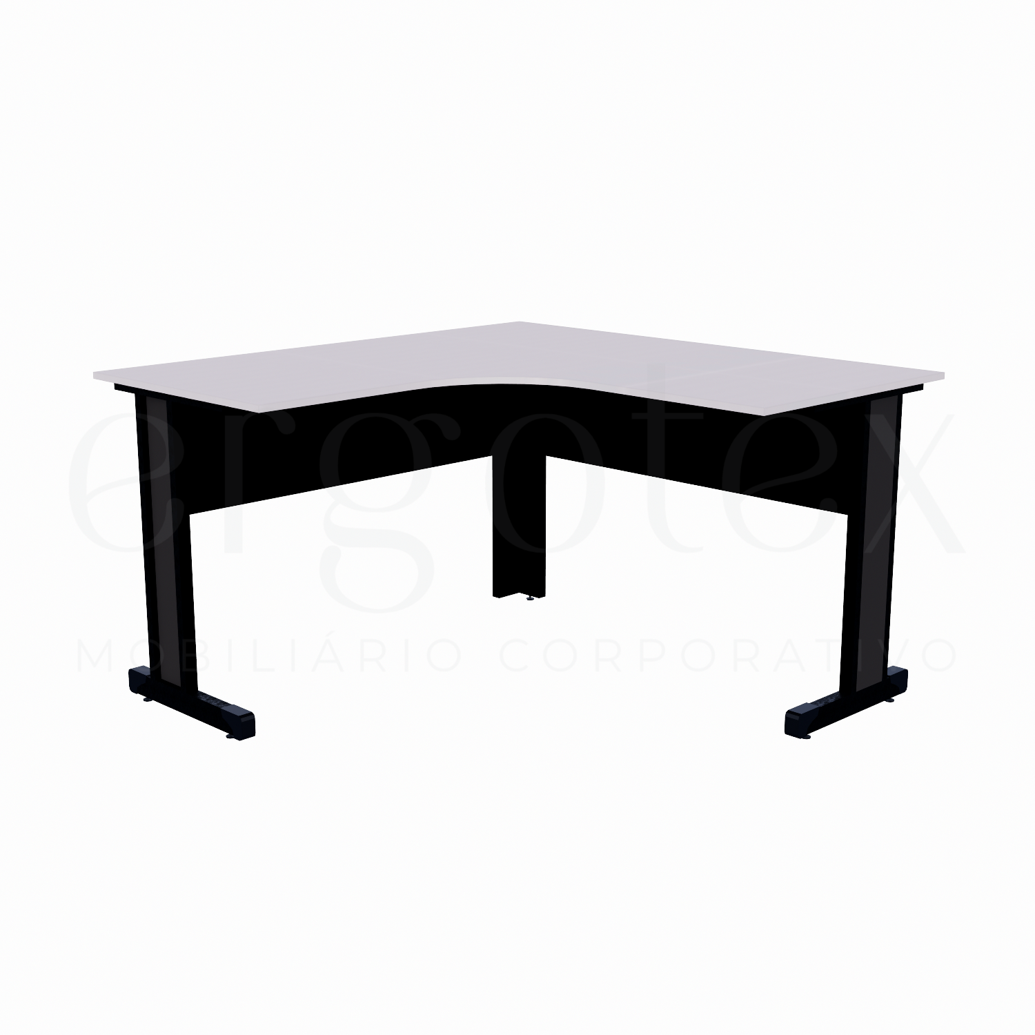 Estação de Trabalho Pé Metalico Soft 15mm