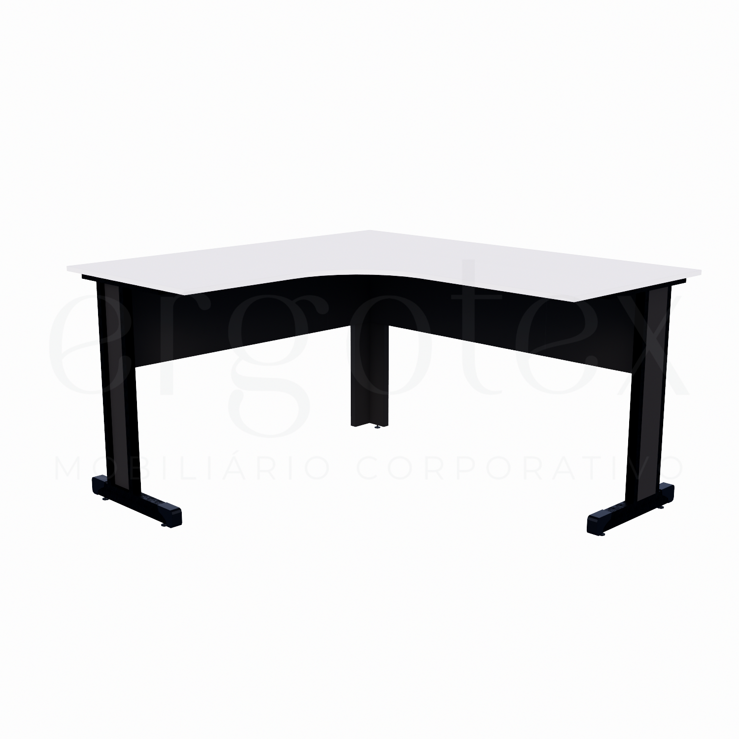 Estação de Trabalho Pé Metalico Soft 15mm