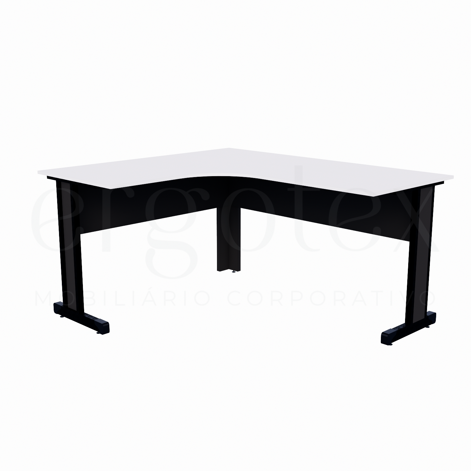 Estação de Trabalho Pé Metalico Soft 15mm