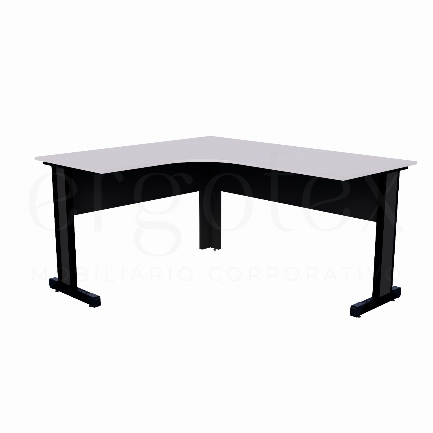 Estação de Trabalho Pé Metalico Soft 15mm